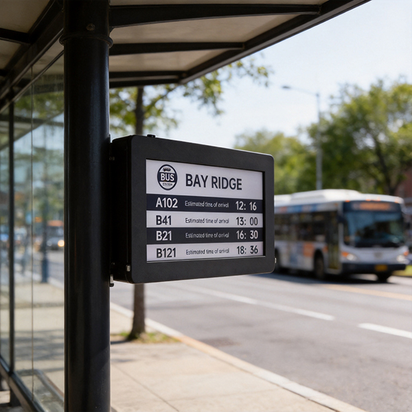 <strong>31.2-Inch Low Power E-Ink Display for Bus Stop Sign</strong>